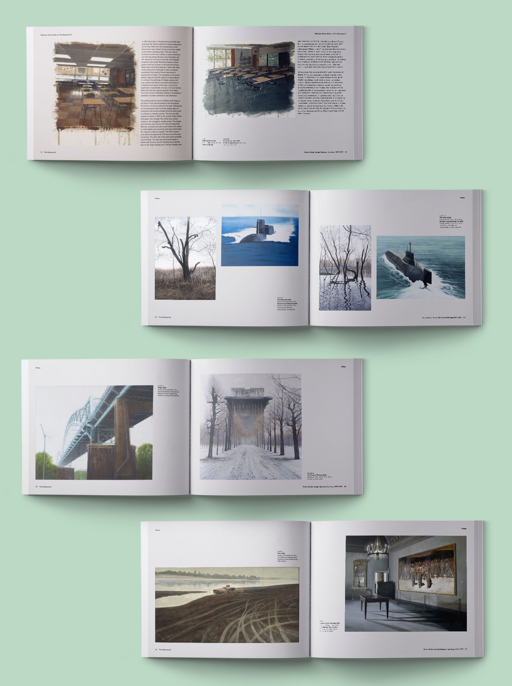 Peter Waite: Social Memory Book 4 Spreads