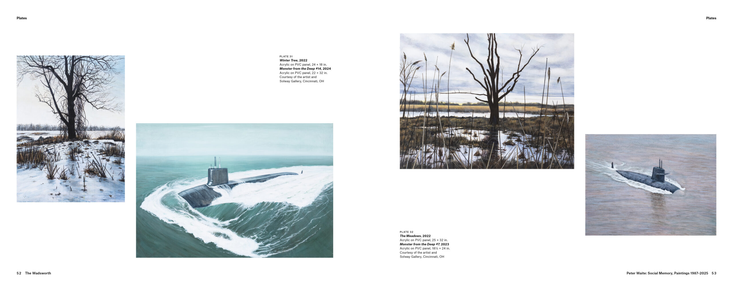Peter Waite Trees and Monsters from the Deep Full Spread