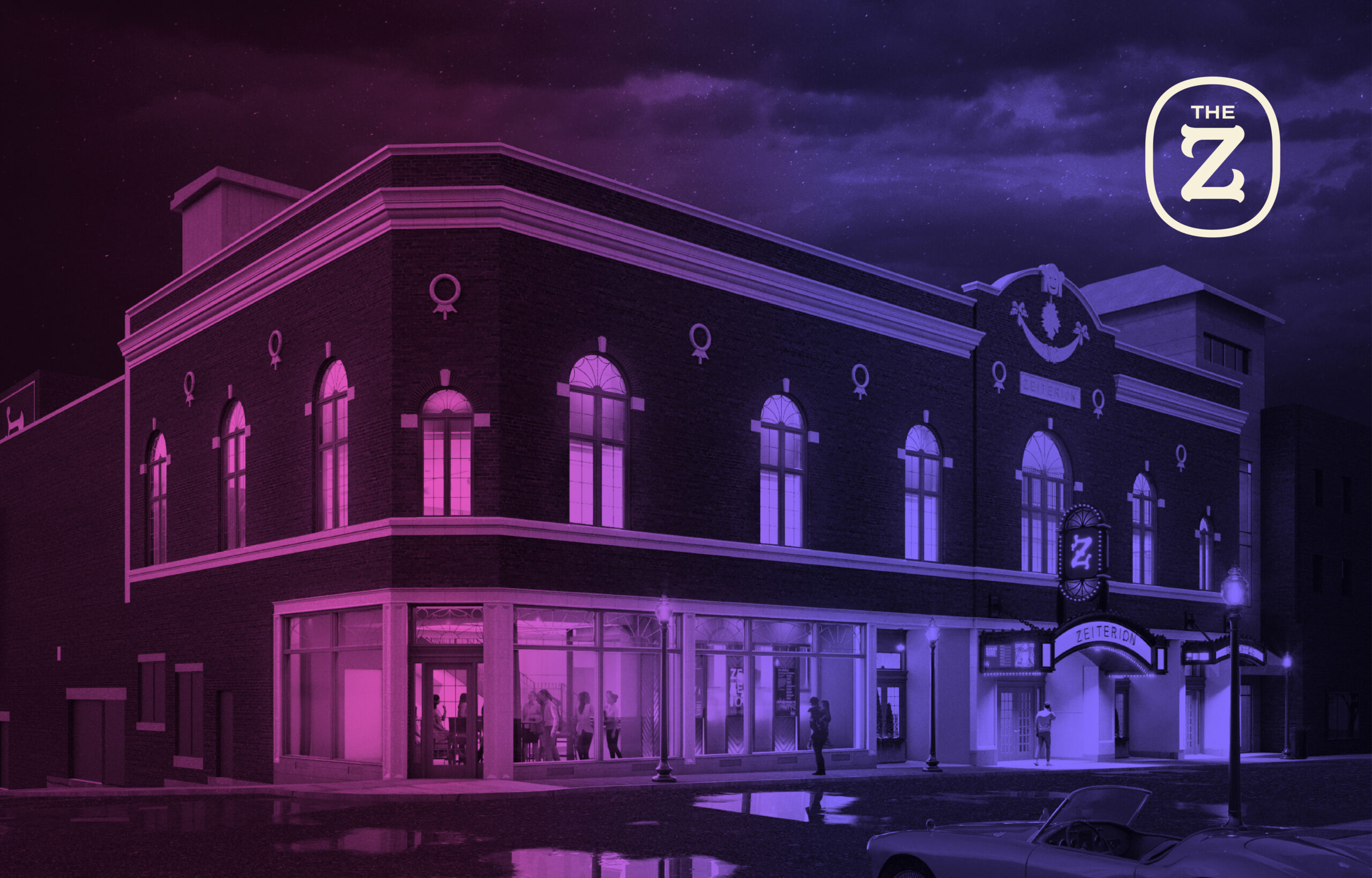 The Zeiterion Theatre Building Rendering