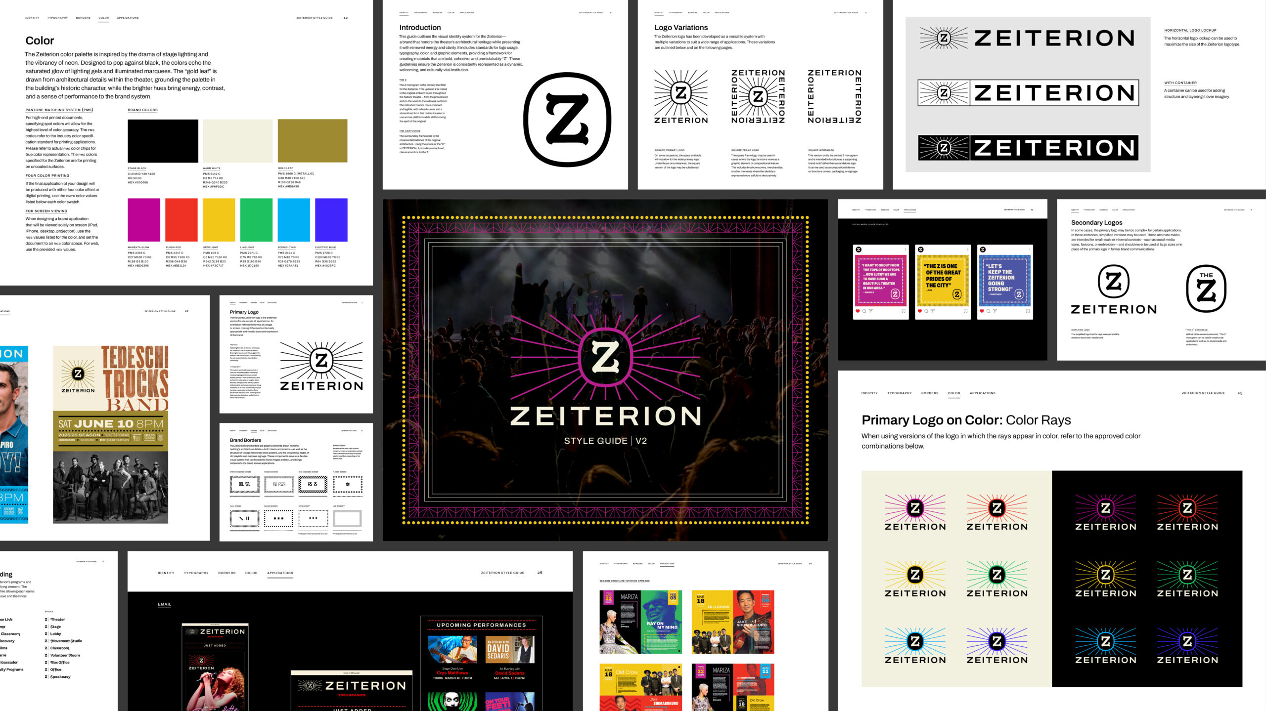 The Zeiterion Theatre Style Guide