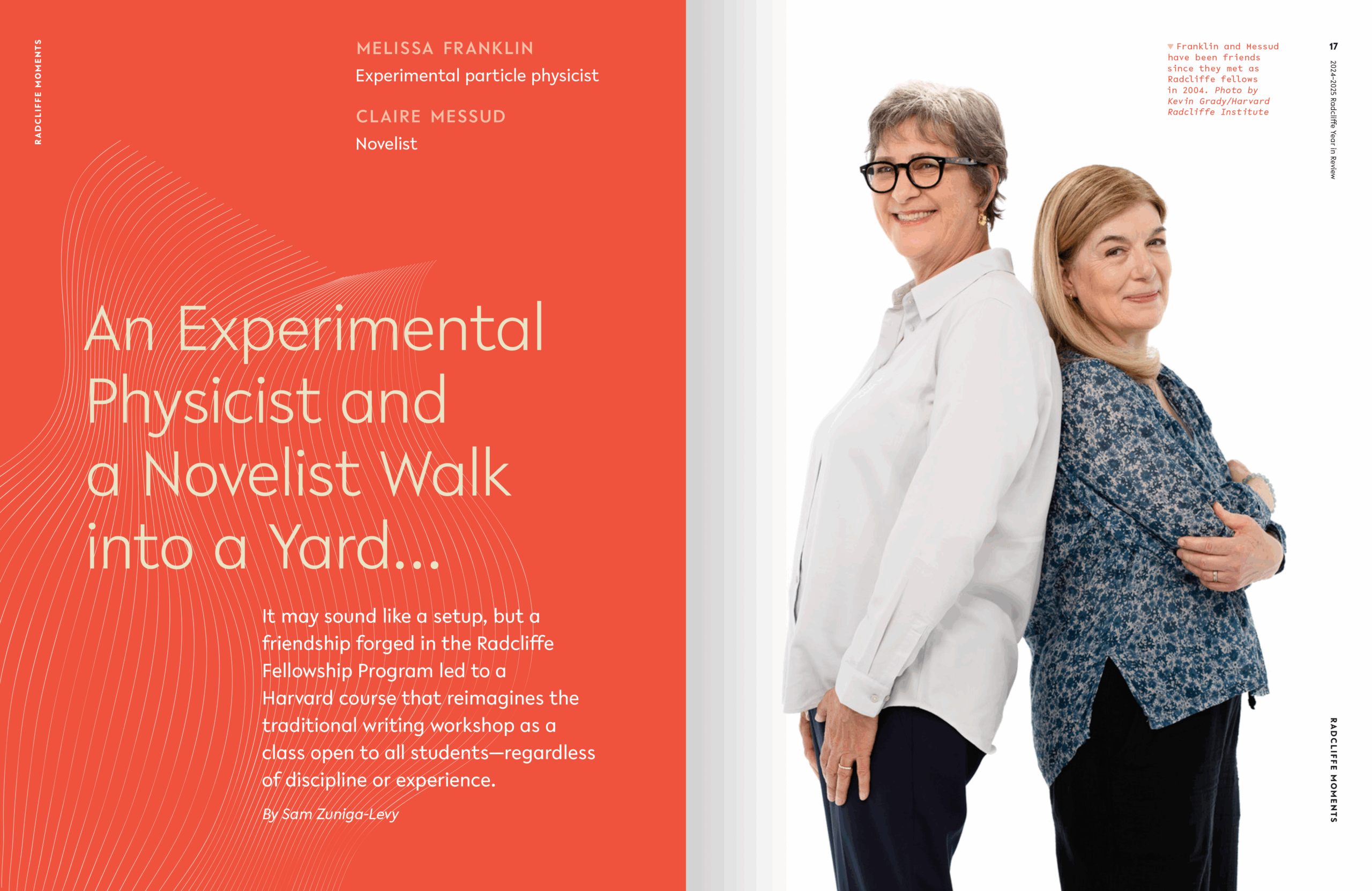 Radcliffe Magazine Summer 2025 Spread