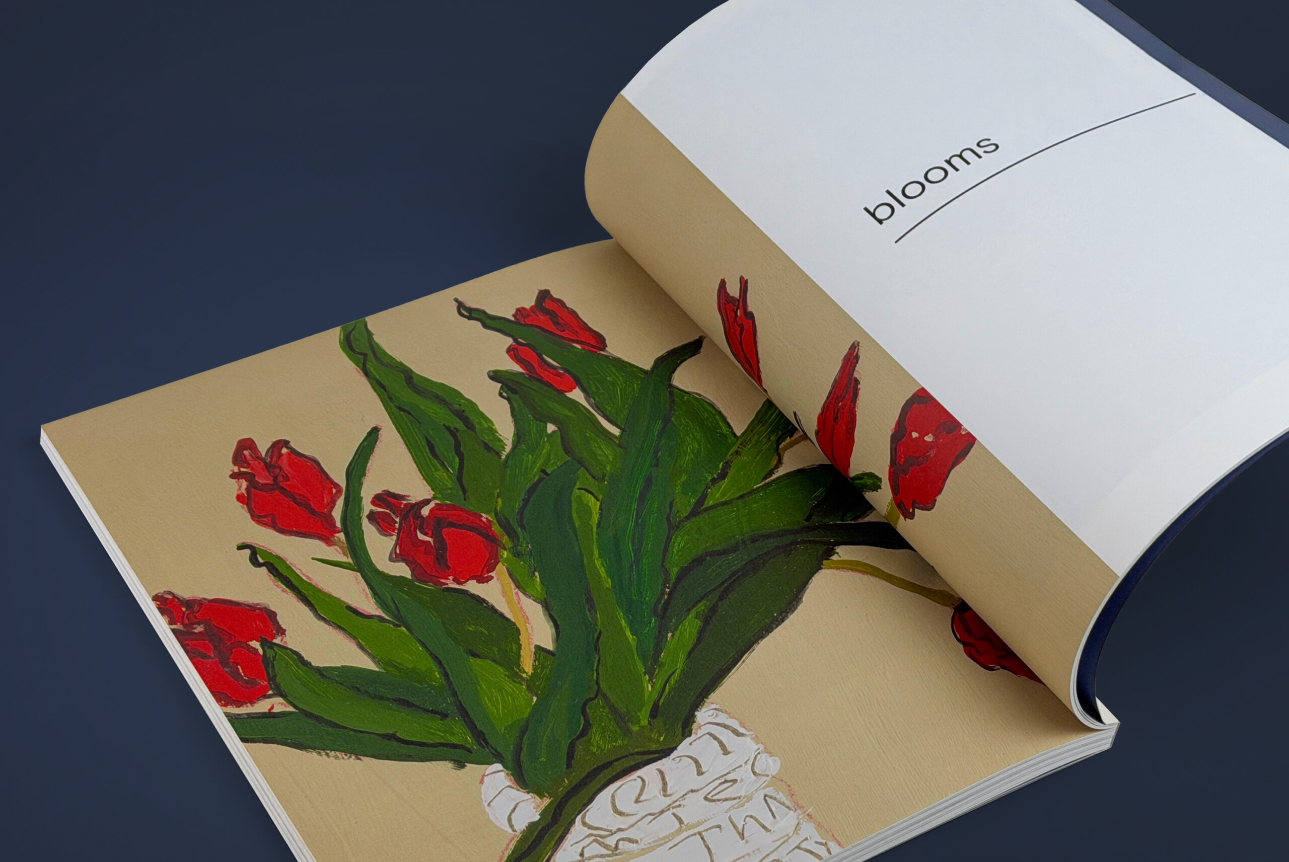 Roberta Paul Bloom Divider Spread